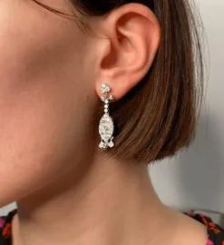 Boucles d'oreilles Irina Diamants