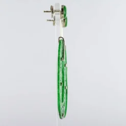 Boucles d'oreilles jade et diamants