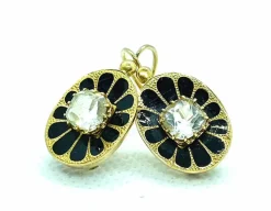 Boucles d'oreilles émaillées