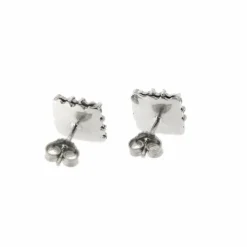 Boucles d'oreilles émeraudes et diamants