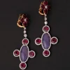 Boucles d'oreilles moderne
