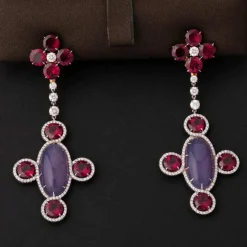 Boucles d'oreilles moderne