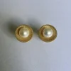 Boucles d'oreilles Or & perles