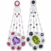 Boucles d'oreilles Or blanc Diamants