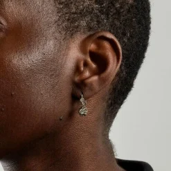 Boucles d’oreilles Or blanc Diamants