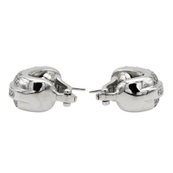 Boucles d'oreilles Or Blanc Diamant