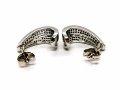 Boucles d'oreilles Or blanc Diamant