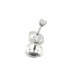 Boucles d’oreilles Or blanc et Diamants