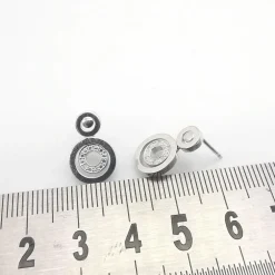 Boucles d'oreilles or blanc & diamants