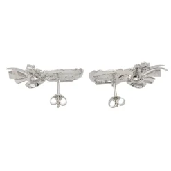 Boucles d'oreilles Or blanc Diamant