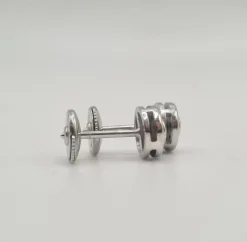 Boucles d'oreilles or blanc diamants