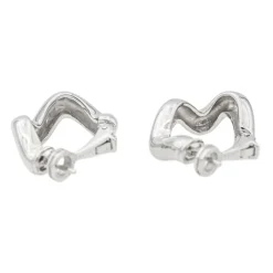 Boucles d'oreilles Or blanc