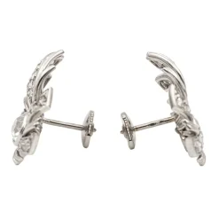 Boucles d'oreilles Or blanc Diamant