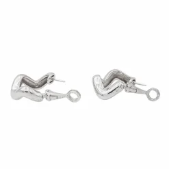 Boucles d'oreilles Or blanc