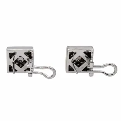 Boucles d'oreilles Or blanc Diamant