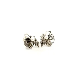 Boucles d'oreilles Or Blanc 18k & Diamants