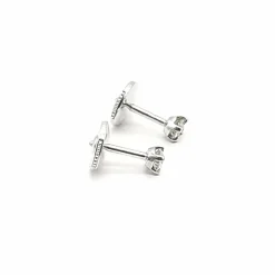 Boucles d’oreilles Or blanc et Diamants