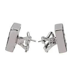 Boucles d'oreilles Or blanc Diamant