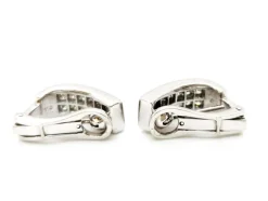 Boucles d'oreilles Or blanc Diamant