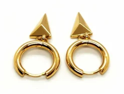 Boucles d'oreilles Or blanc