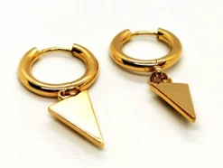 Boucles d'oreilles Or blanc