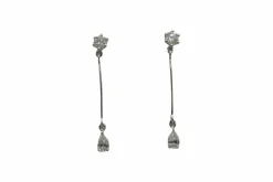 Boucles d'oreilles or et diamants 0,34 ct