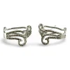 Boucles d'oreilles or et diamants