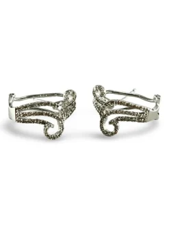 Boucles d'oreilles or et diamants