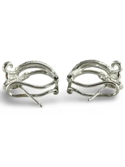 Boucles d'oreilles or et diamants