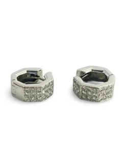 Boucles d'oreilles or et diamants 1,35 ct