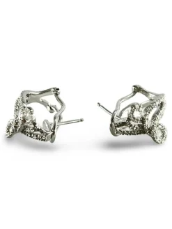 Boucles d'oreilles or et diamants