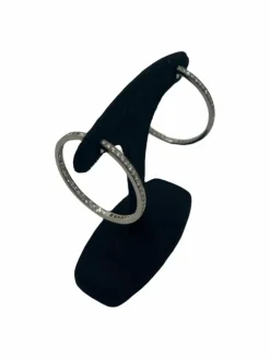 Boucles d'oreilles or et diamants 2 ct