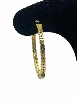 Boucles d'oreilles or et diamants 1,04 ct