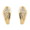 Boucles d'oreilles Or jaune Diamant