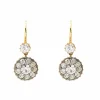 Boucles d'oreilles Or jaune Diamant