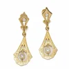 Boucles d'oreilles Or jaune Diamants