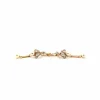 Boucles d'oreilles Or Jaune 18k Perles & Diamants