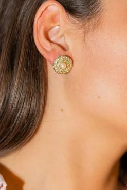 Boucles d'oreilles Or jaune Diamant