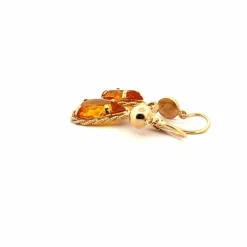 Boucles d'oreilles Or Jaune 18k