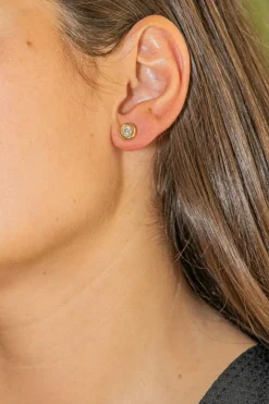 Boucles d'oreilles Or jaune Diamant