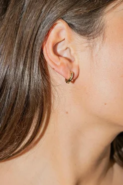 Boucles d'oreilles Or jaune Diamant