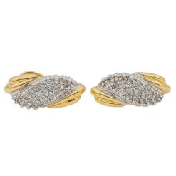 Boucles d'oreilles Or jaune Diamant
