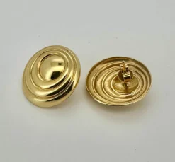 Boucles d'oreilles or jaune