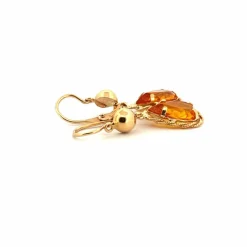 Boucles d'oreilles Or Jaune 18k