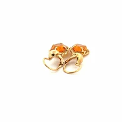 Boucles d'oreilles Or Jaune 18k