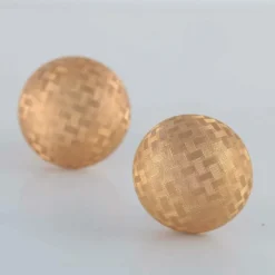 Boucles d'oreilles, or jaune