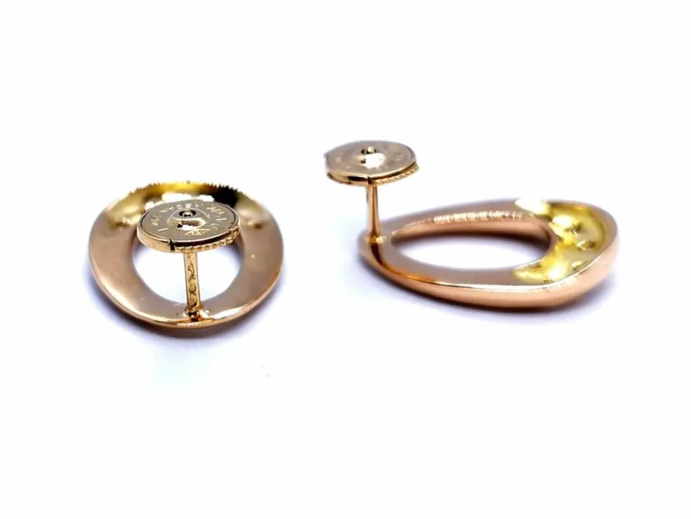 Boucles d'oreilles Or jaune Diamant