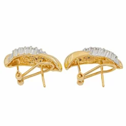 Boucles d'oreilles Or jaune Diamant