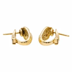 Boucles d'oreilles Or jaune Diamant