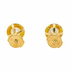 Boucles d'oreilles Or jaune Diamant